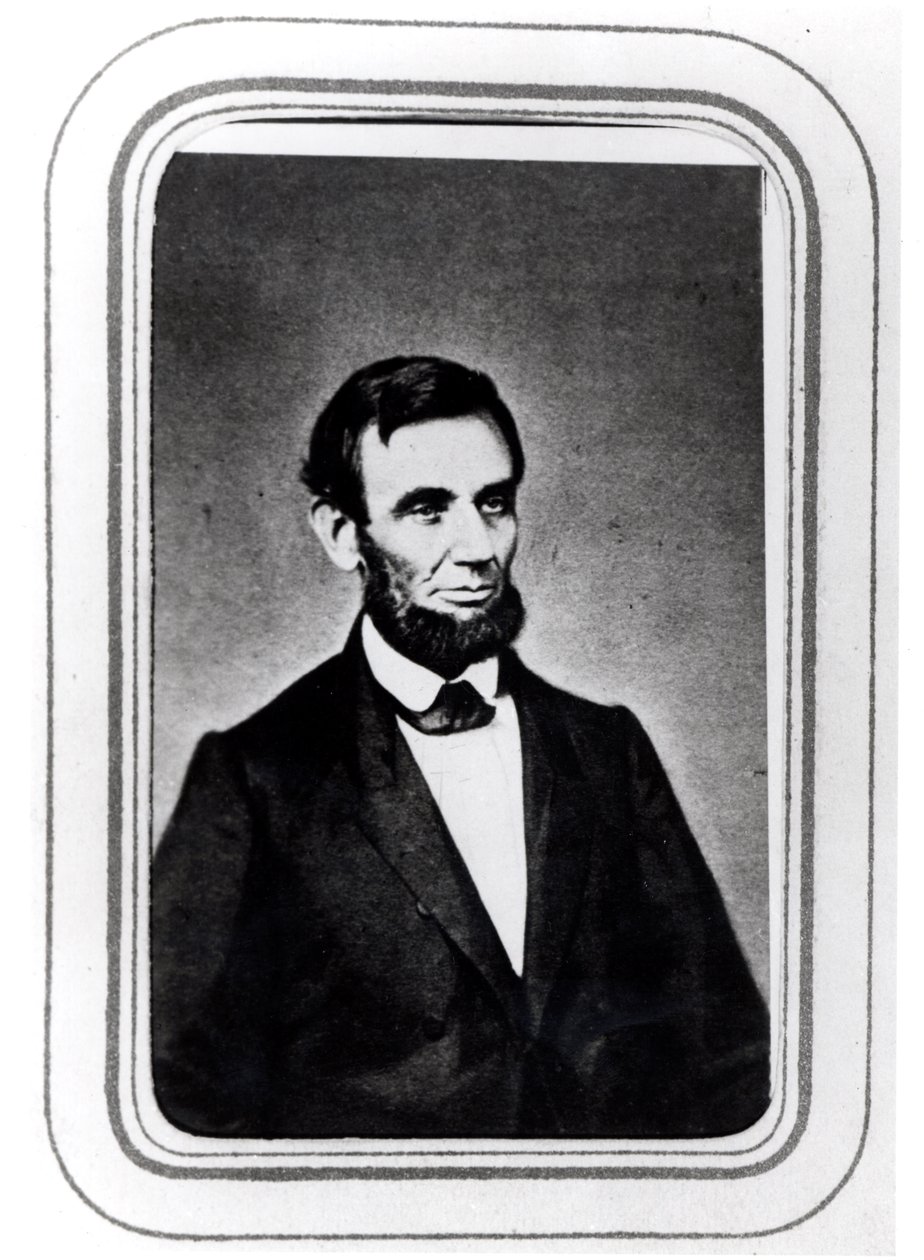 Porträtt av Abraham Lincoln av American Photographer