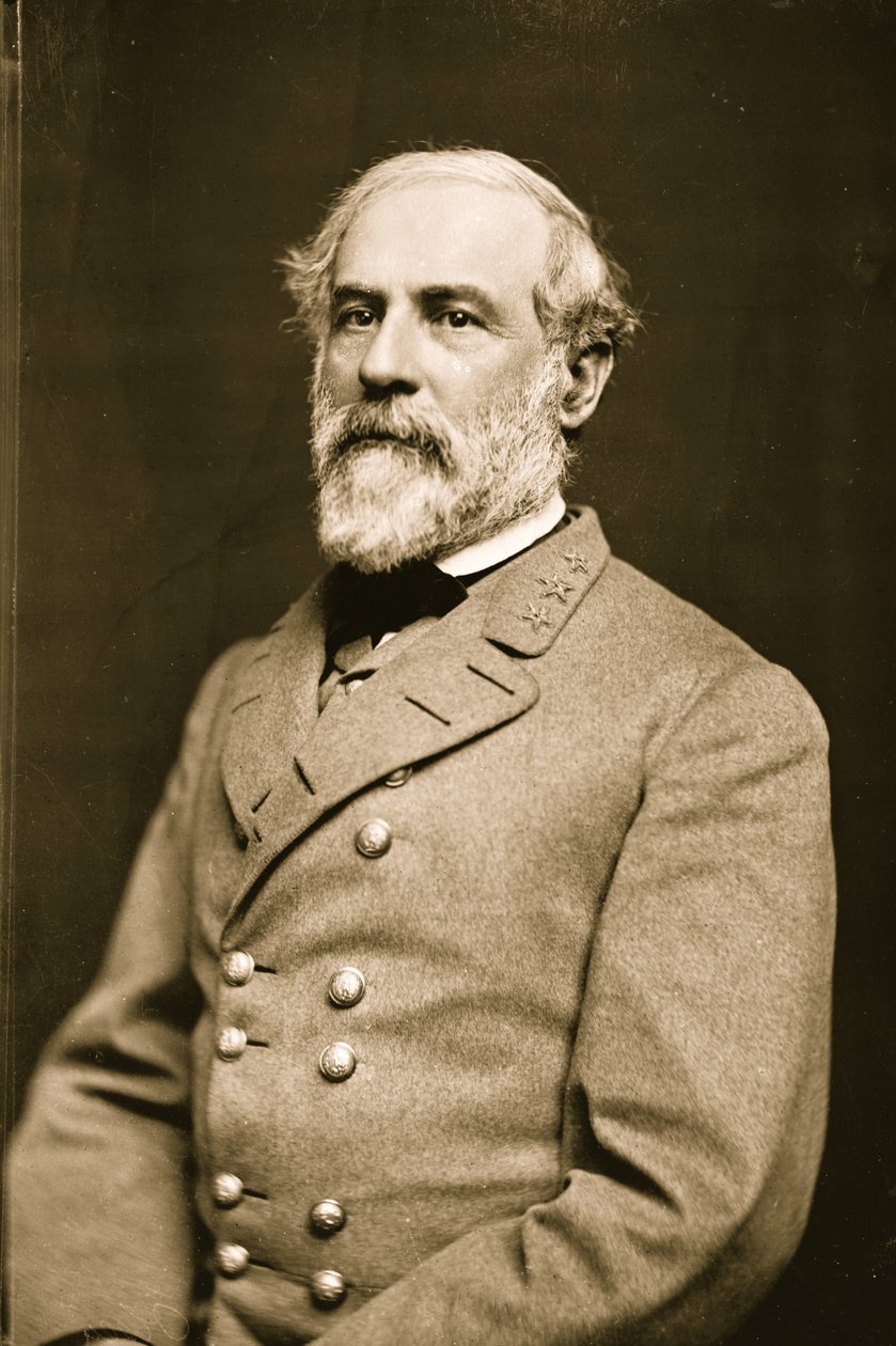 Porträtt av general Robert E. Lee av American Photographer
