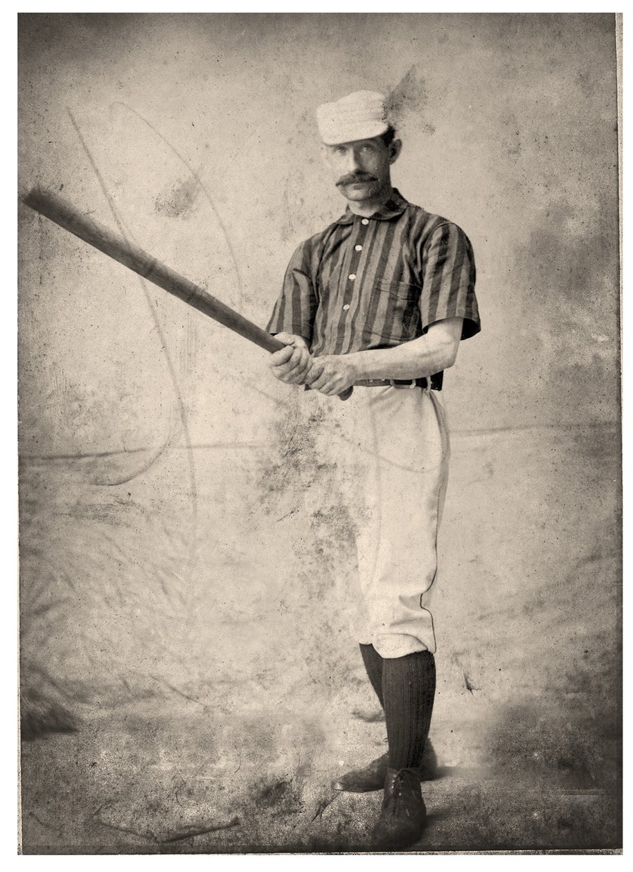 Porträtt av Tim Keefe, New York Giants, 1889 av American Photographer