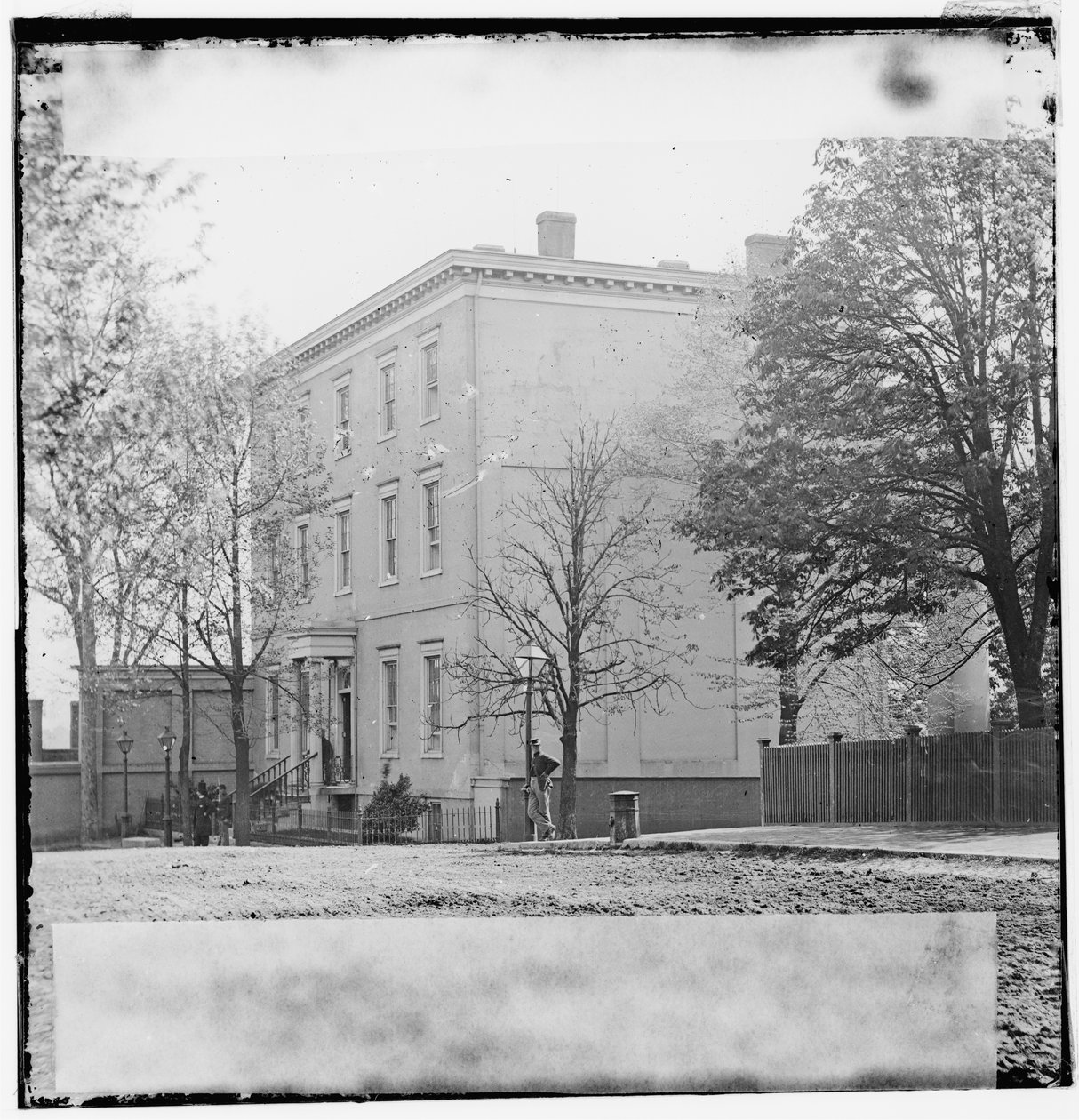 Bostad för Jefferson Davis (1201 East Clay Street), Richmond, VA av American Photographer