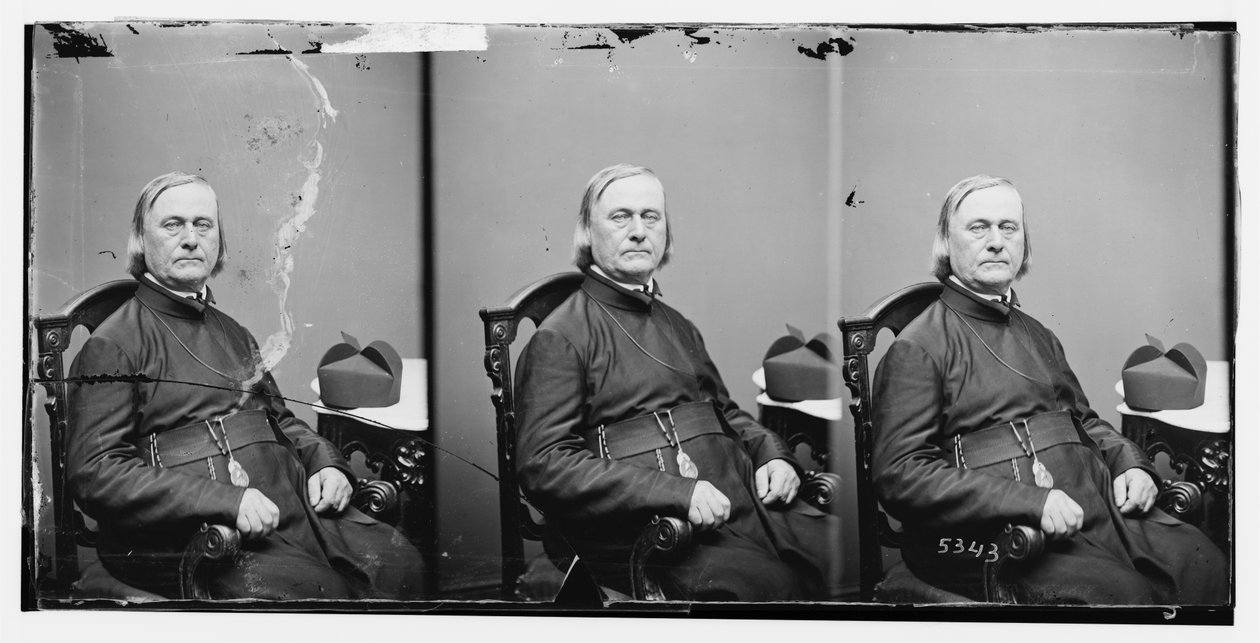 Pastor Pierre Jean De Smet, katolsk missionär till indiskt territorium av American Photographer