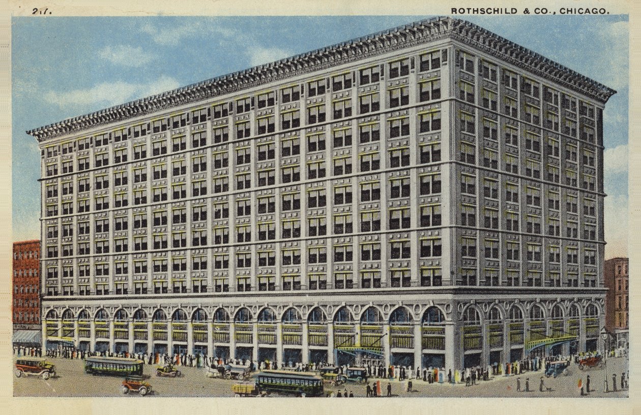 Rothschild  Co butik, Chicago, Illinois, USA (färgfoto) av American Photographer
