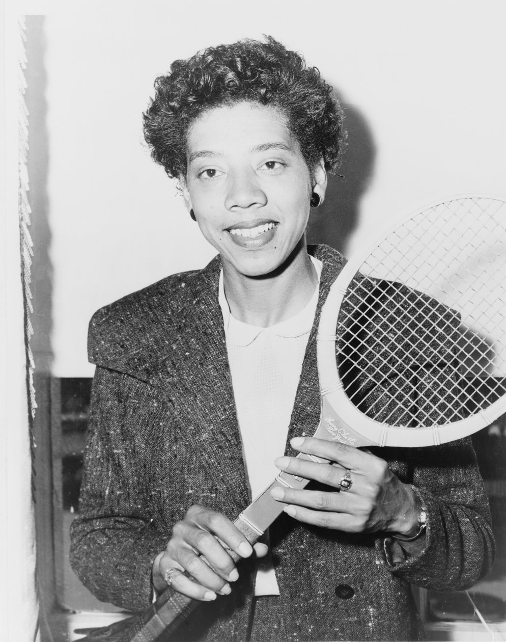 Tennisstjärnan Althea Gibson, USA, 1956 av American Photographer