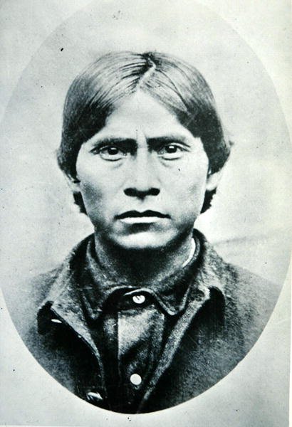 Apache Kid (foto svart/vitt) av American Photographer