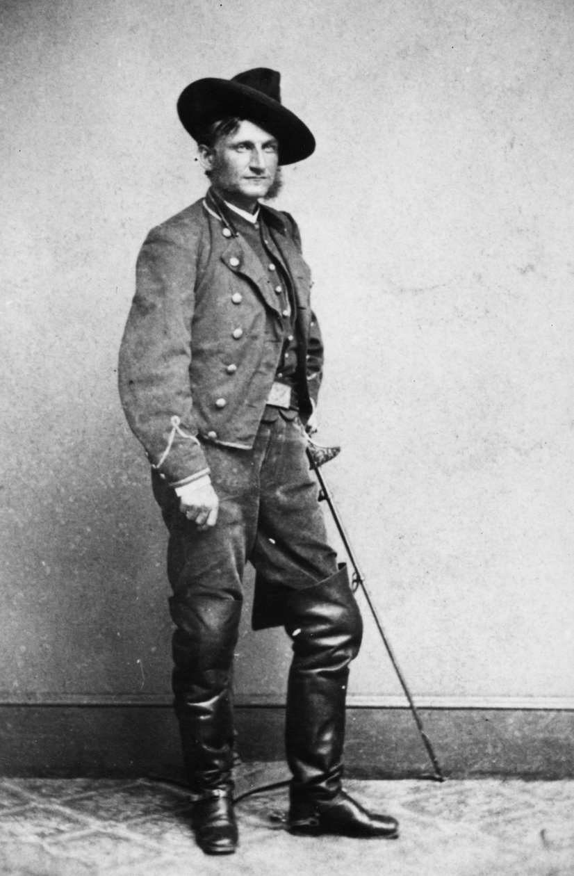 Fackligt kavallerigeneral Hugh Judson Kilpatrick, ca 1860-talet av American Photographer