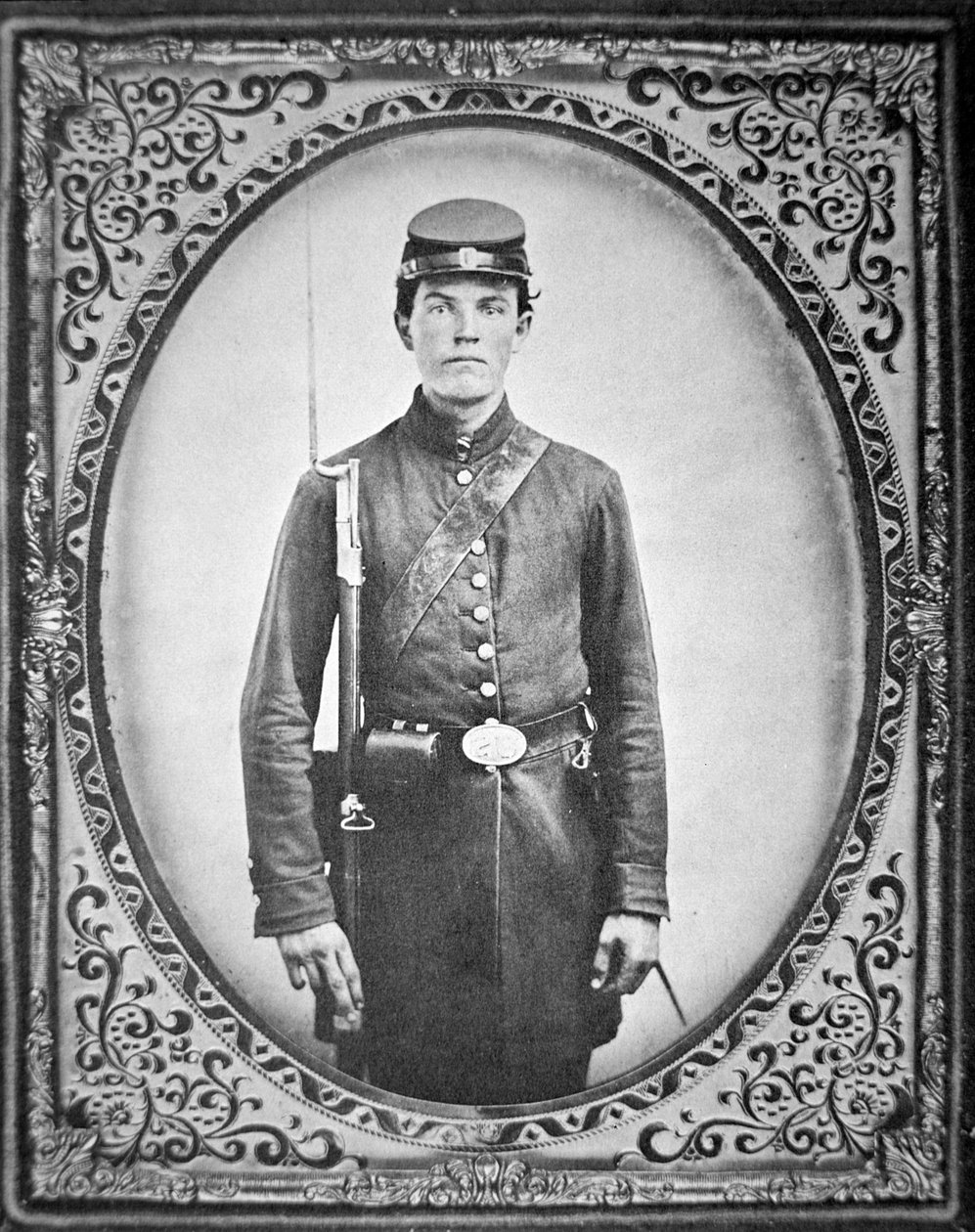 Okänd unionssoldat (s/v foto) av American Photographer