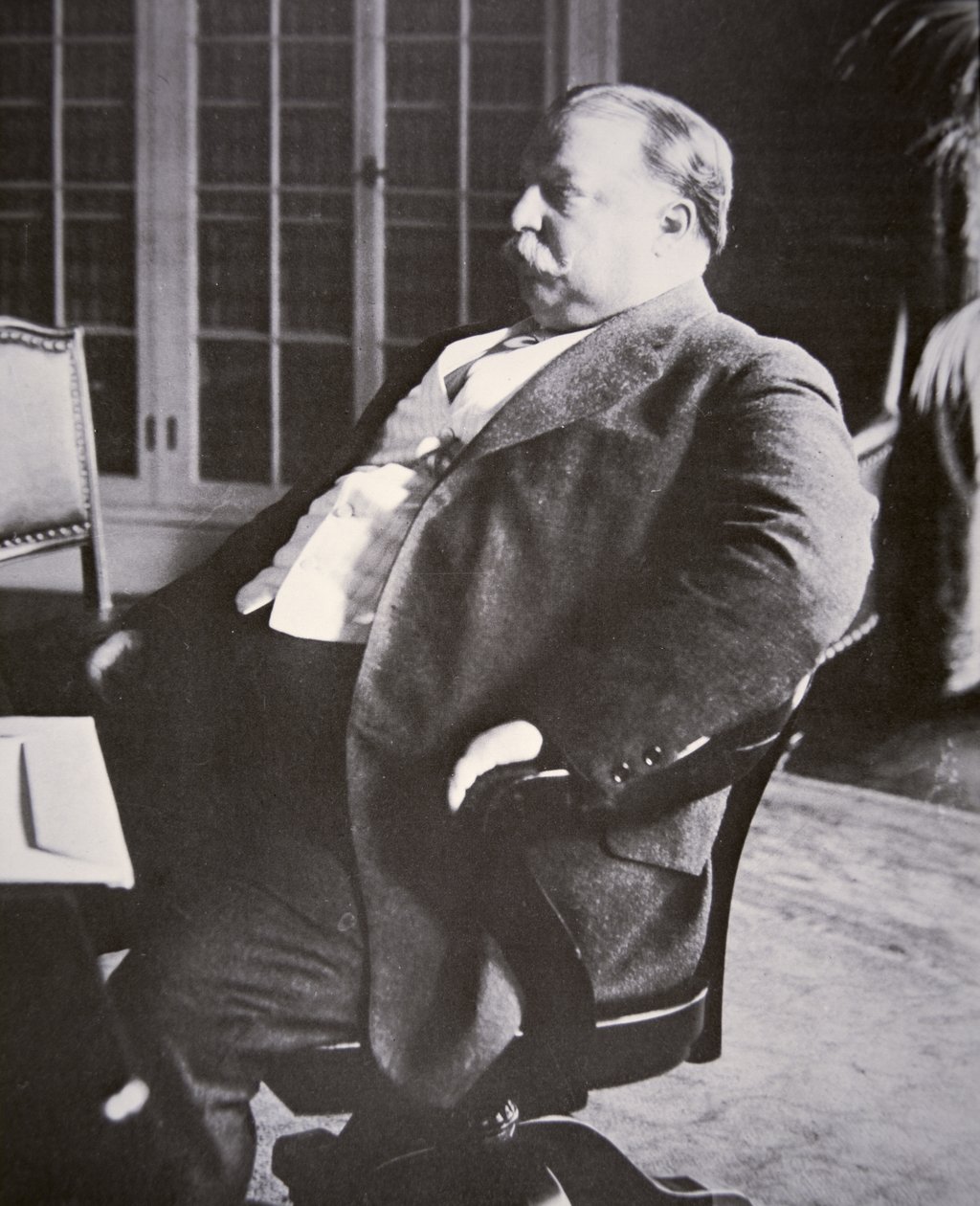William H. Taft (1857-1930) (s/v foto) av American Photographer