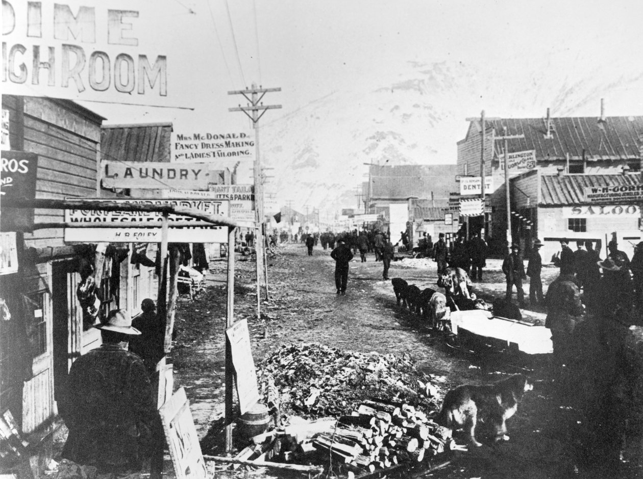 Yukon-Klondike Gold Rush, Dawson City av American Photographer