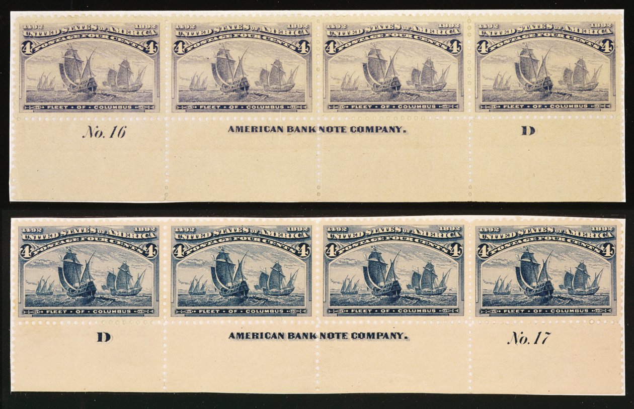 4-Cents flotta av Columbus av American School