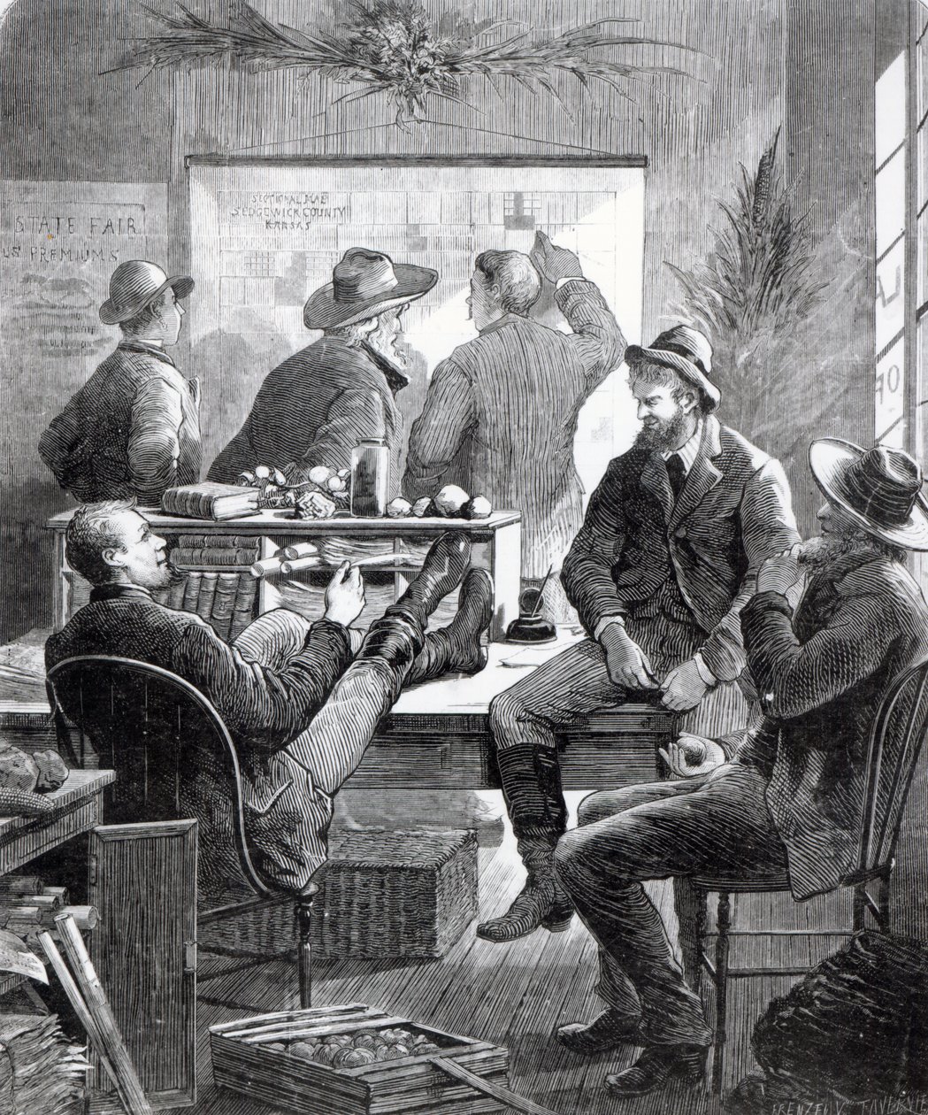 A Kansas Land Office, från 