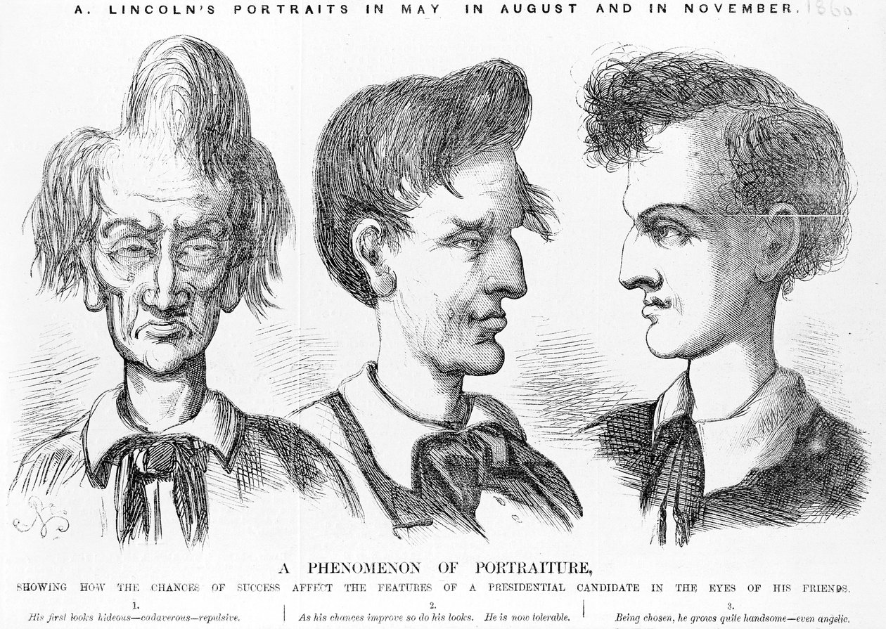 A Phenomenon of Portraiture, c.1860 av American School