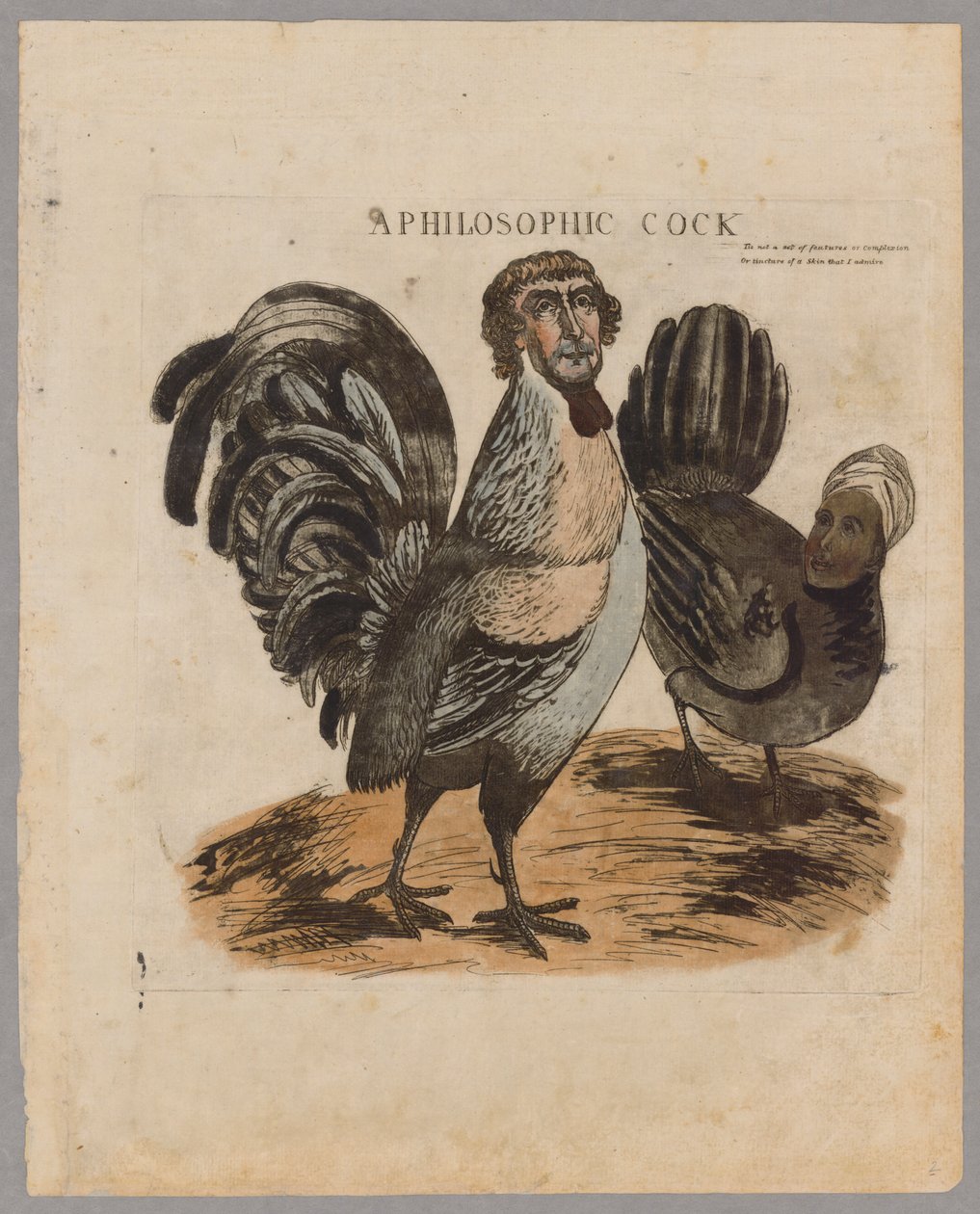 En filosofisk kuk, 1804 av American School