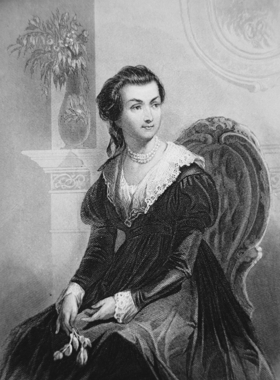 Abigail Smith Adams (1744-1818) (litografi) av American School