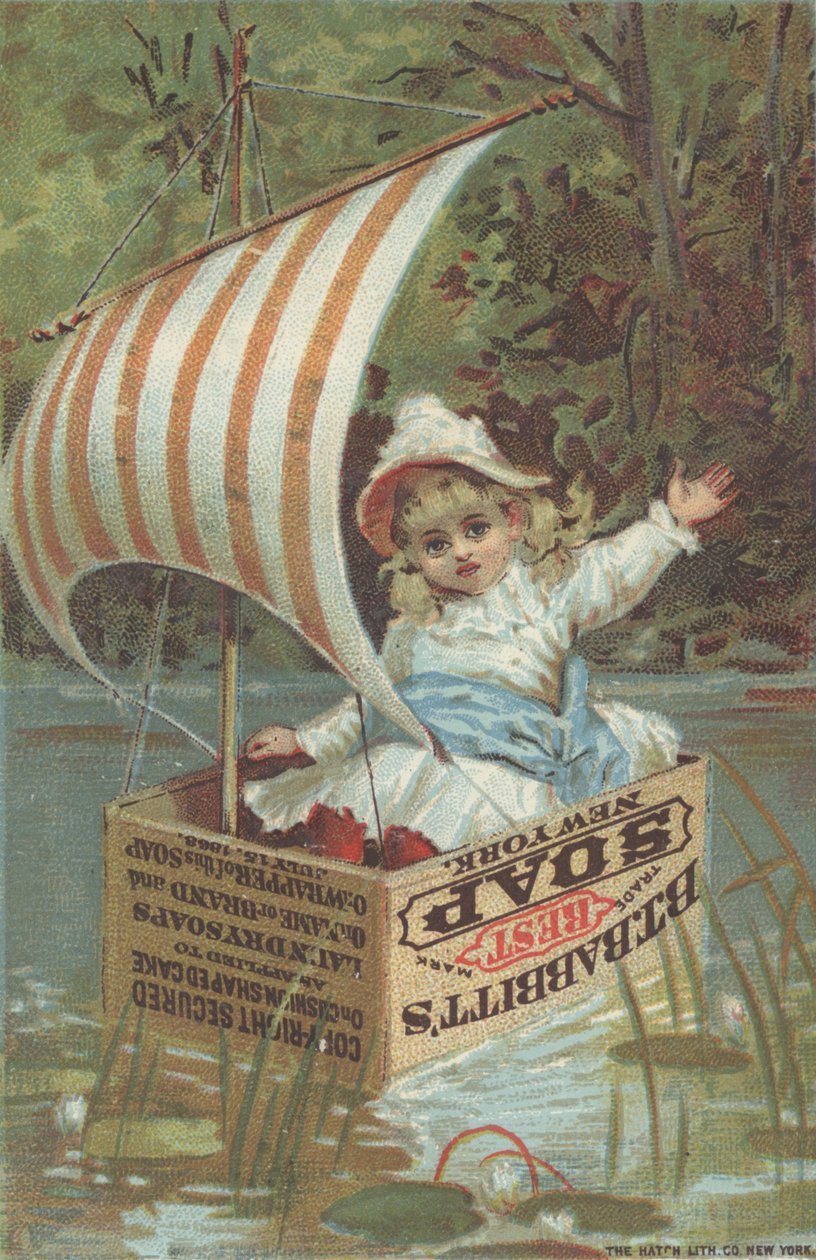 Annons för Babbitts Best Soap, c.1880 av American School