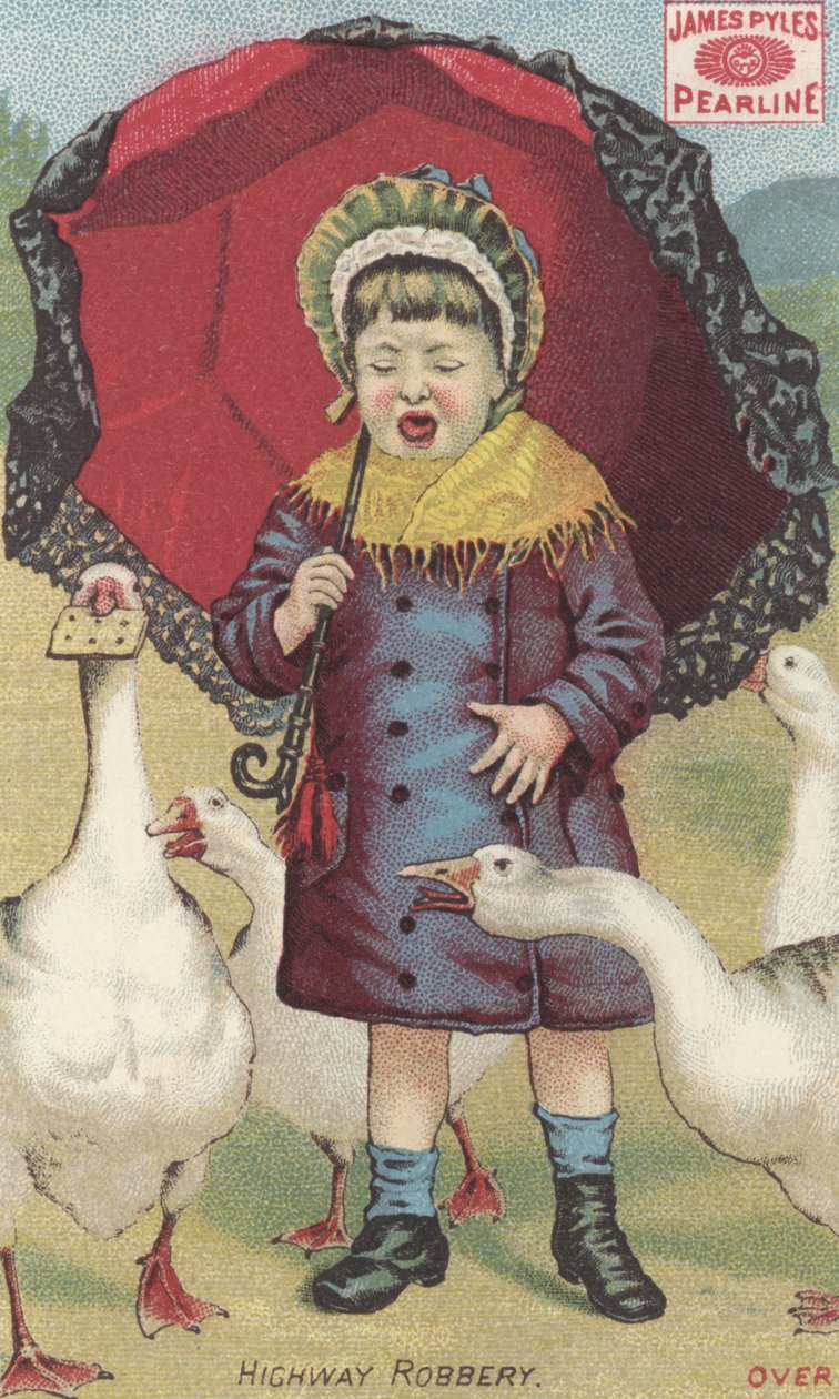 Annons för James Pyles Pearline, ca 1880 av American School