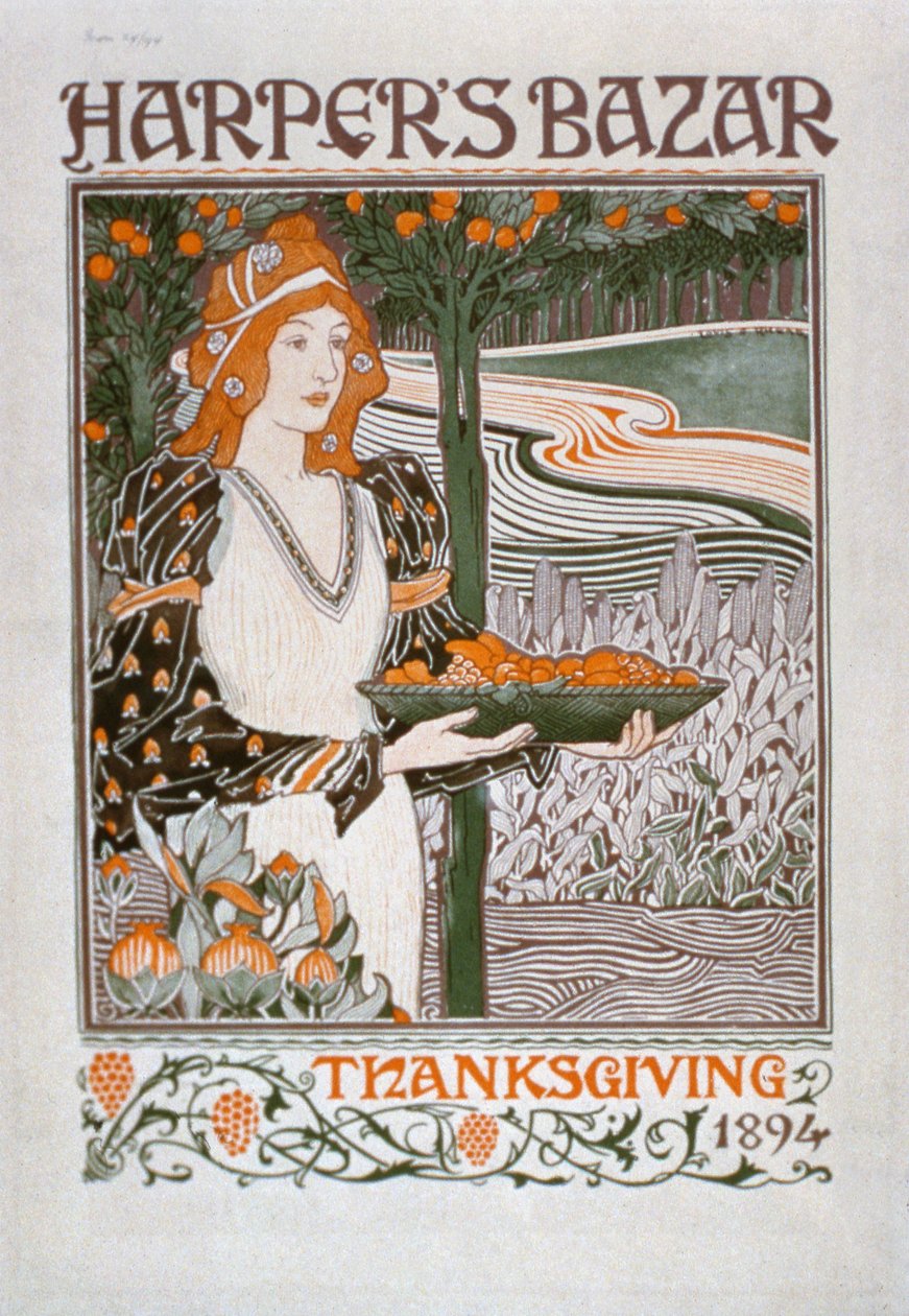 Annons för Thanksgiving-utgåvan av Harper