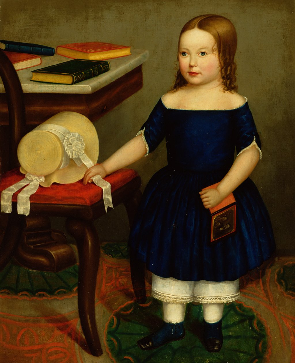 Anna Walraven, ca 1850 (olja ombord) av American School