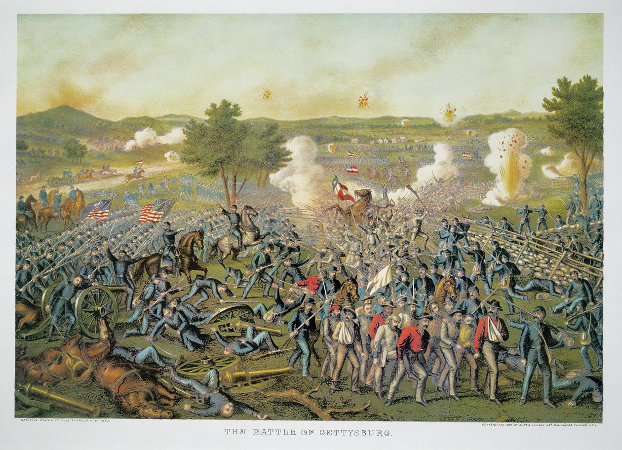 Slaget vid Gettysburg av American School