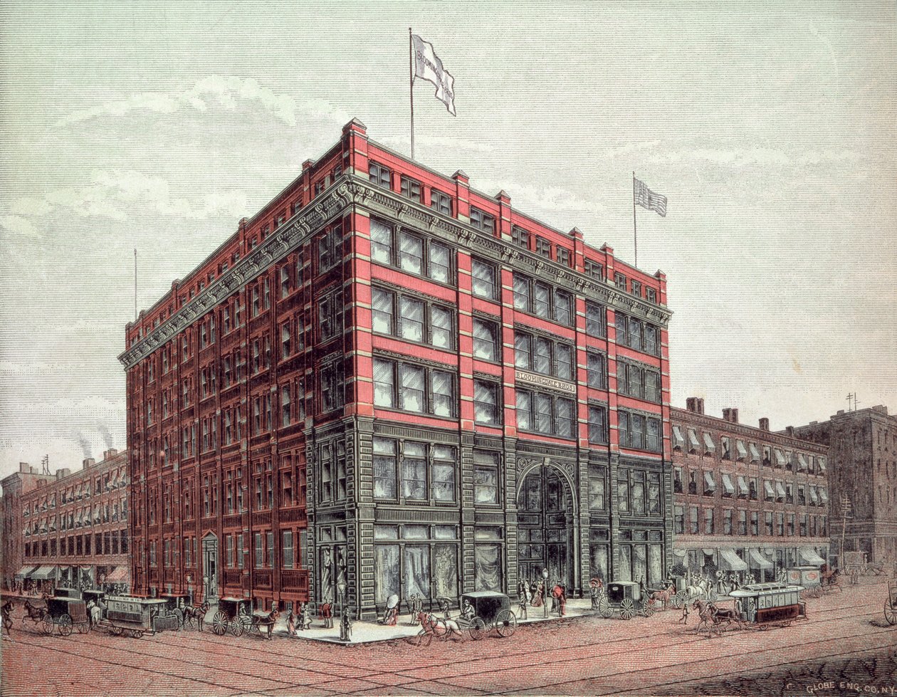 Bloomingdales Souvenir, 1886 av American School