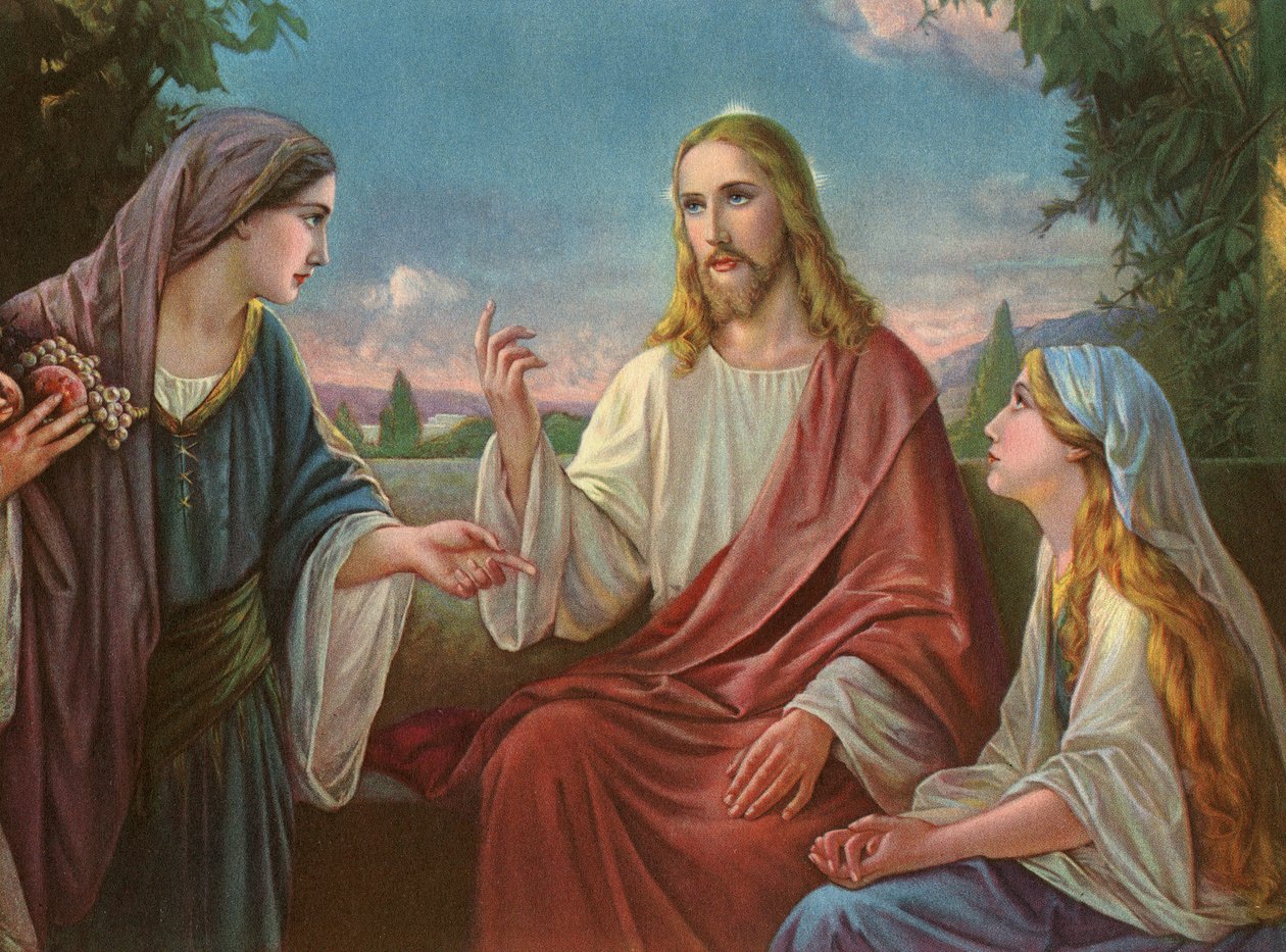 Kristus med Jungfru Maria och Maria Magdalena av American School