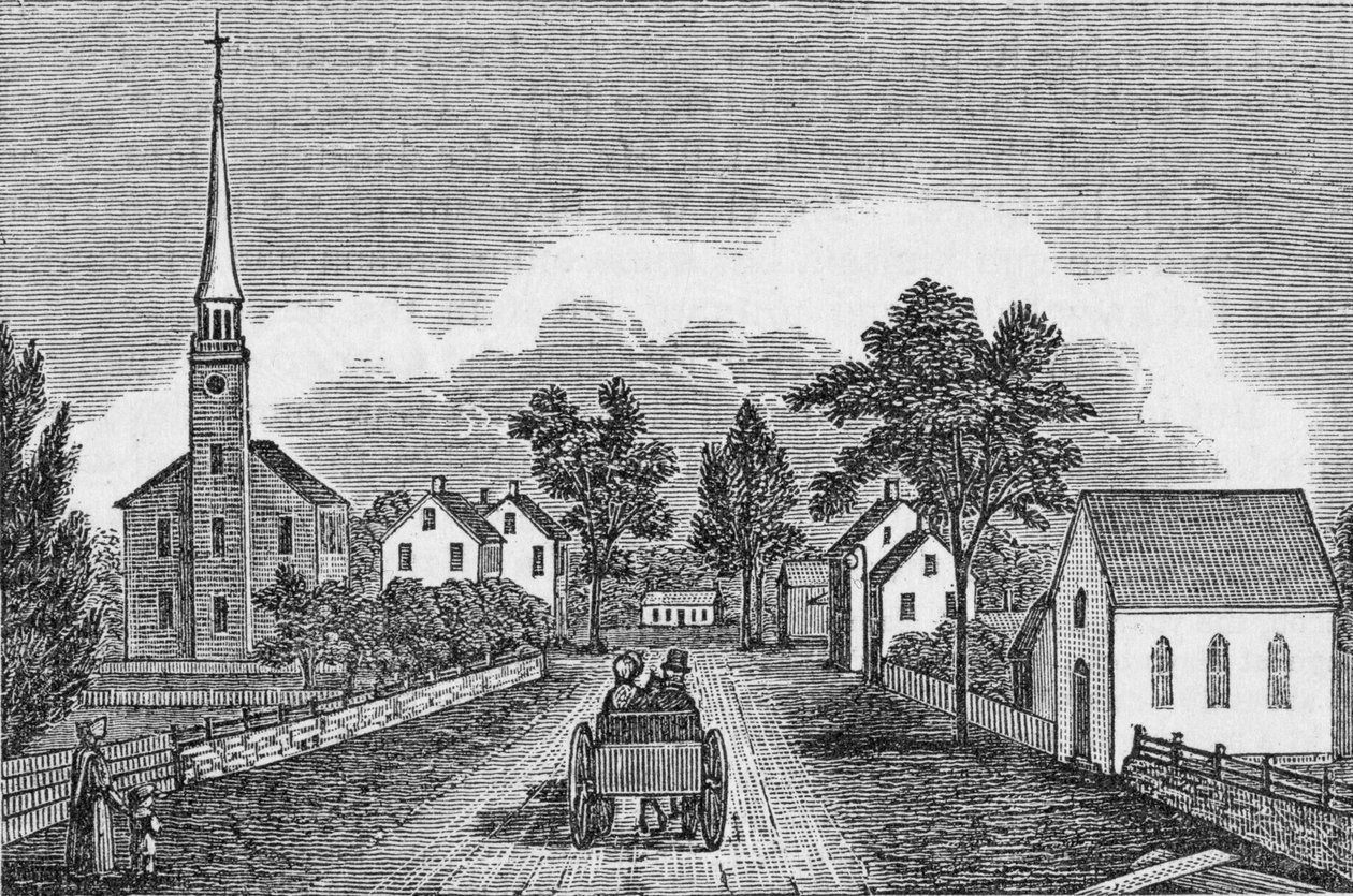 Congregational and Episcopal Churches, East Haven, från 