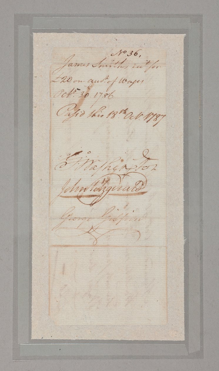 Konstitutionell konvention: samling av brev och dokument undertecknade av 54 av de 55 delegaterna till den historiska 1787 års konvention (penna och bläck på papper) (se även 2561290-92) av American School