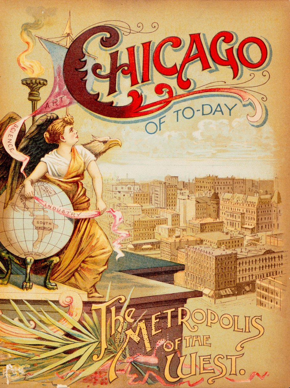 Omslag till Chicago of Today, The Metropolis of the West av American School