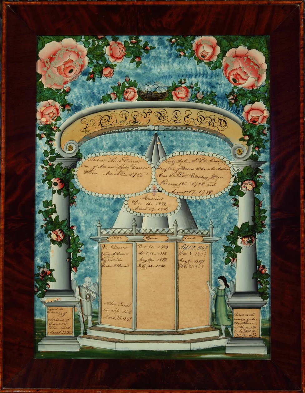 Darrow-Adkins-Woodings familjeuppteckning, 1825?32 av American School