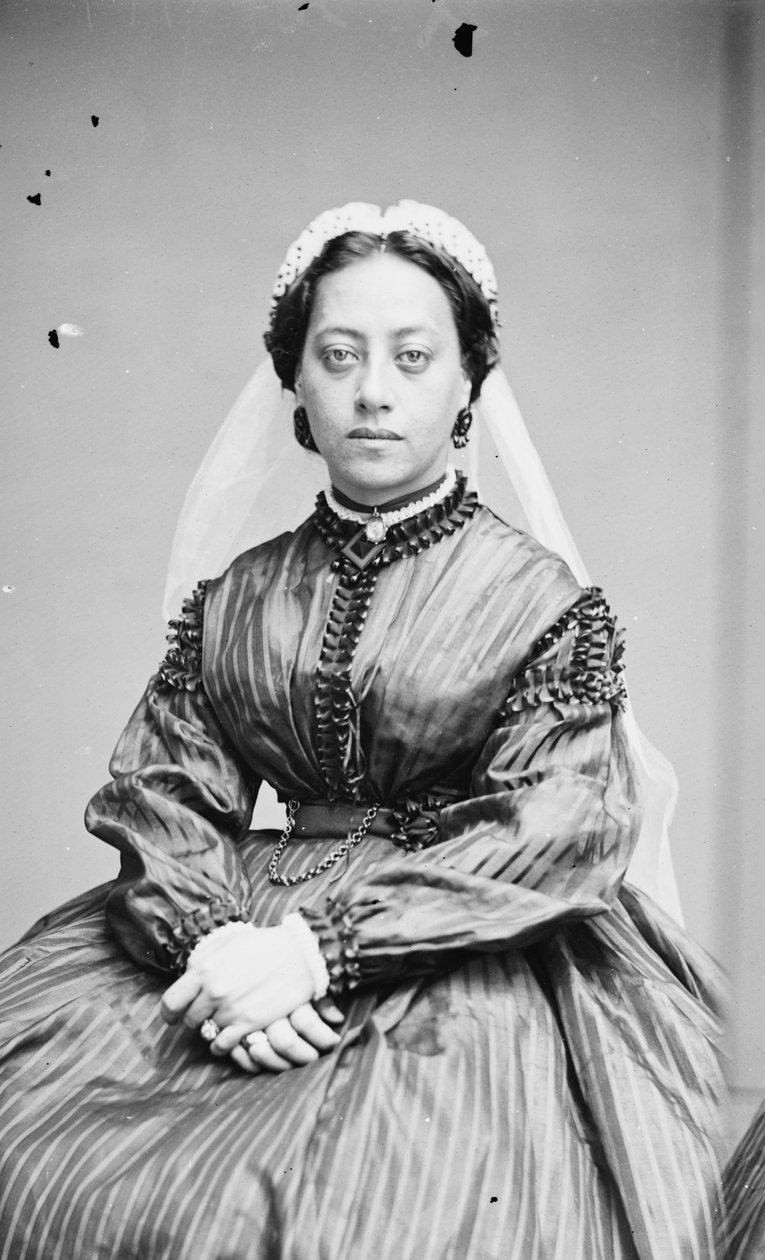 Emma, drottning av Sandwichöarna, 1855-65 av American School