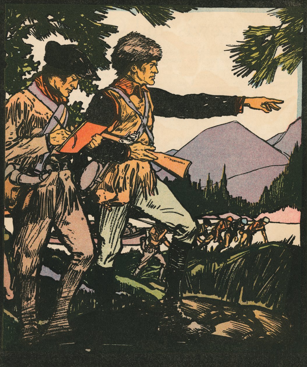 Upptäckare: Lewis och Clark i American Frontier av American School