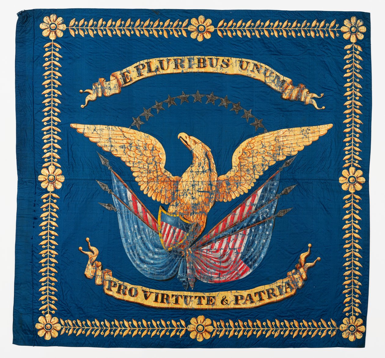 Framifrån av inbördeskrigets flagga, c.1861-1865 av American School