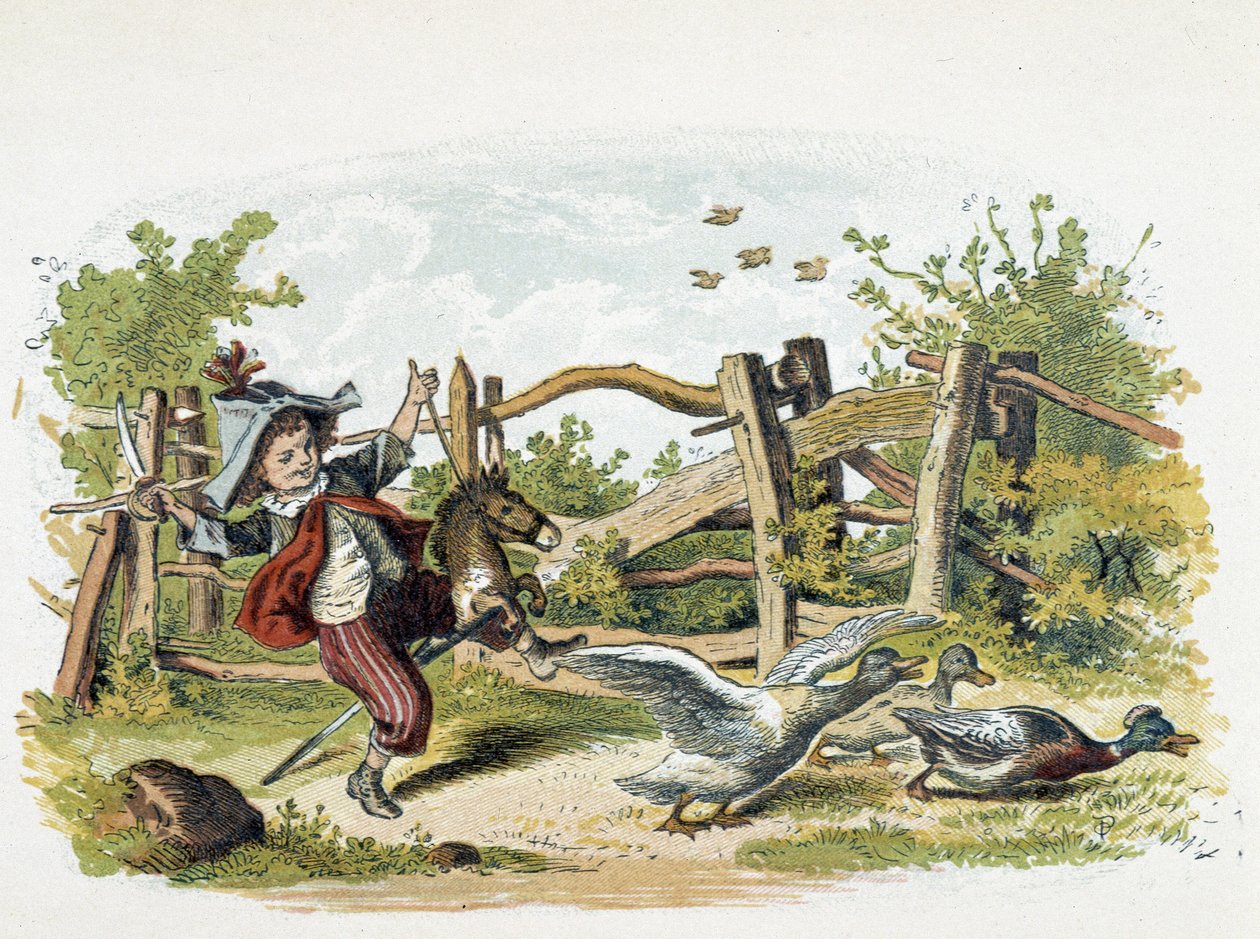 Spelplan i "Schnik, schnak, trifles for the little ones", children