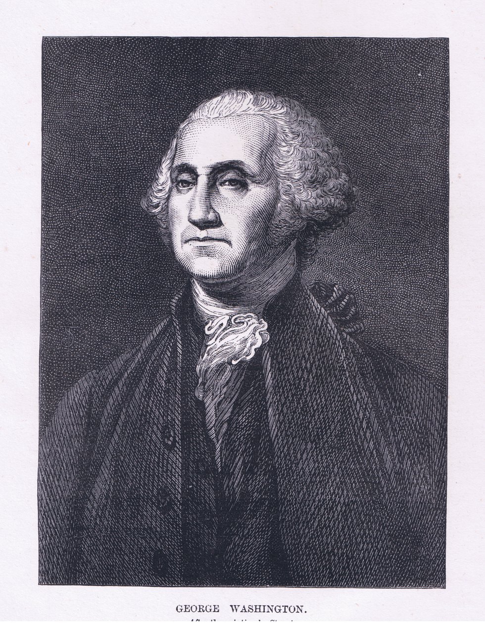 George Washington, illustration från Cassell
