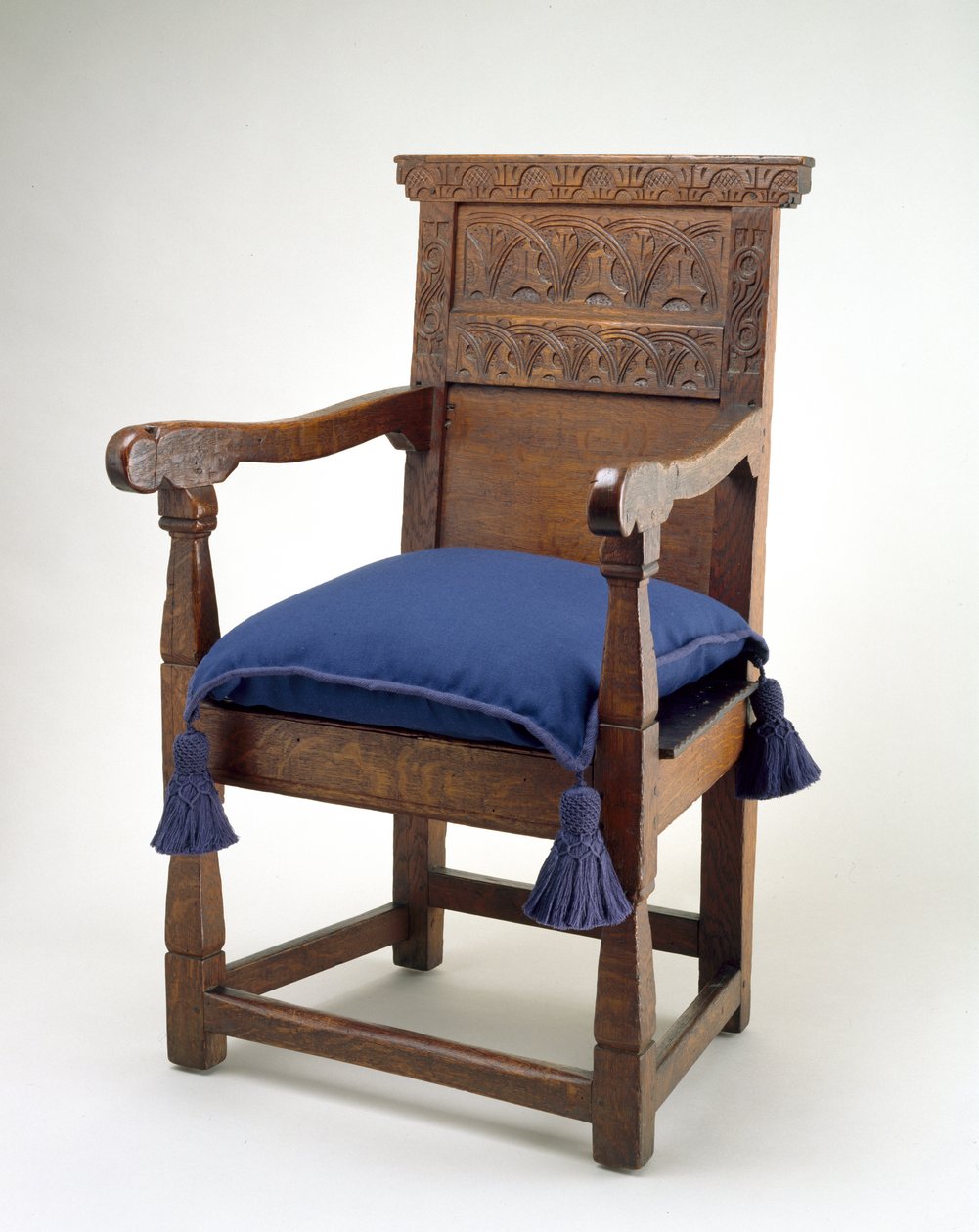 Great Chair, Essex County, Massachusetts, 1640-85 (vit ek) av American School