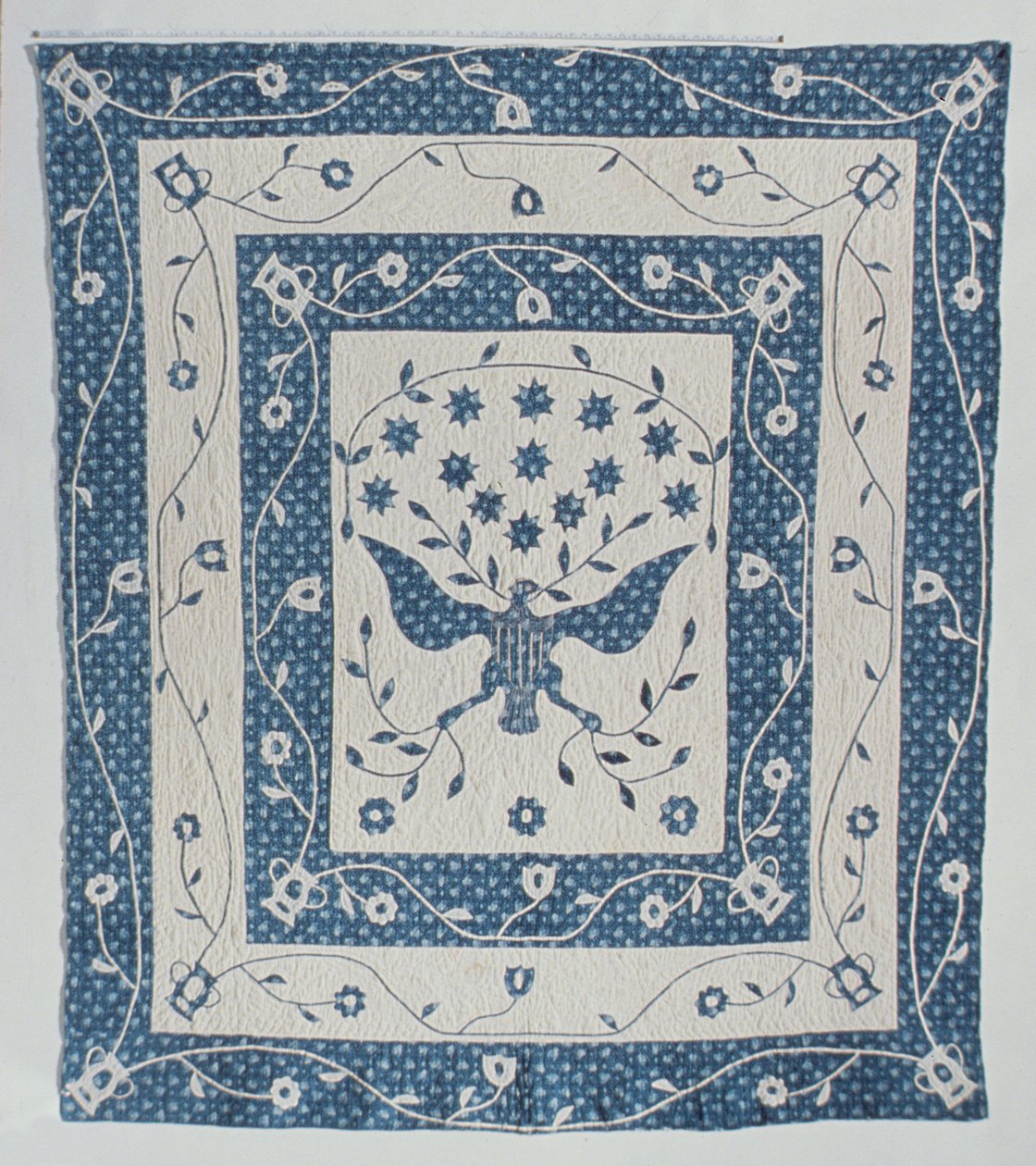 Great Seal of United States Quilt av Susan Strong, Maryland eller Ohio, c.1830 av American School