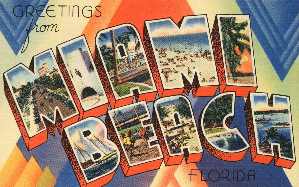 Hälsningar från Miami Beach, Florida av American School