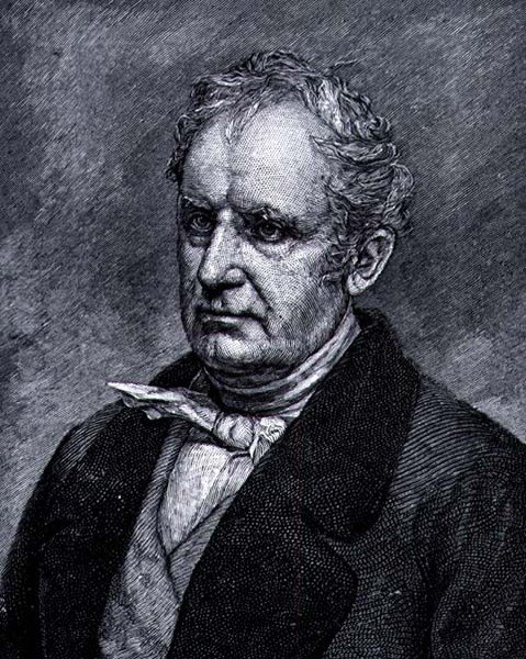 James Fenimore Cooper (1789-1851) (gravyr) av American School
