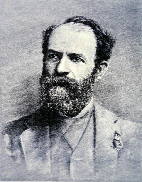 Jay Gould (1836-92) (gravyr) av American School