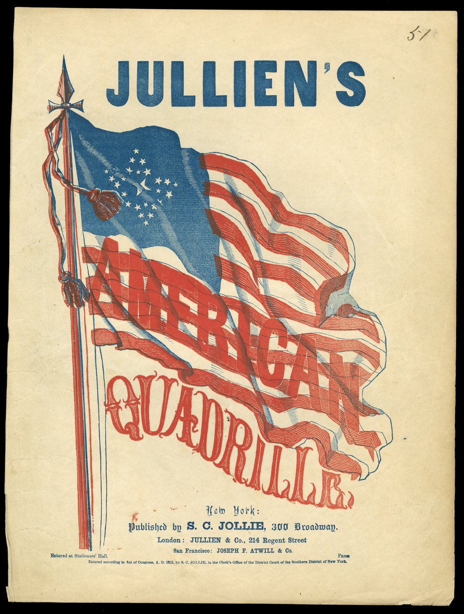 Julliens amerikanska Quadrille av American School