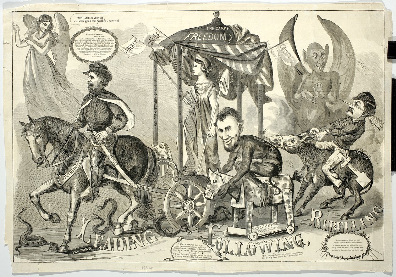 Att leda, följa, göra uppror, 1864 av American School