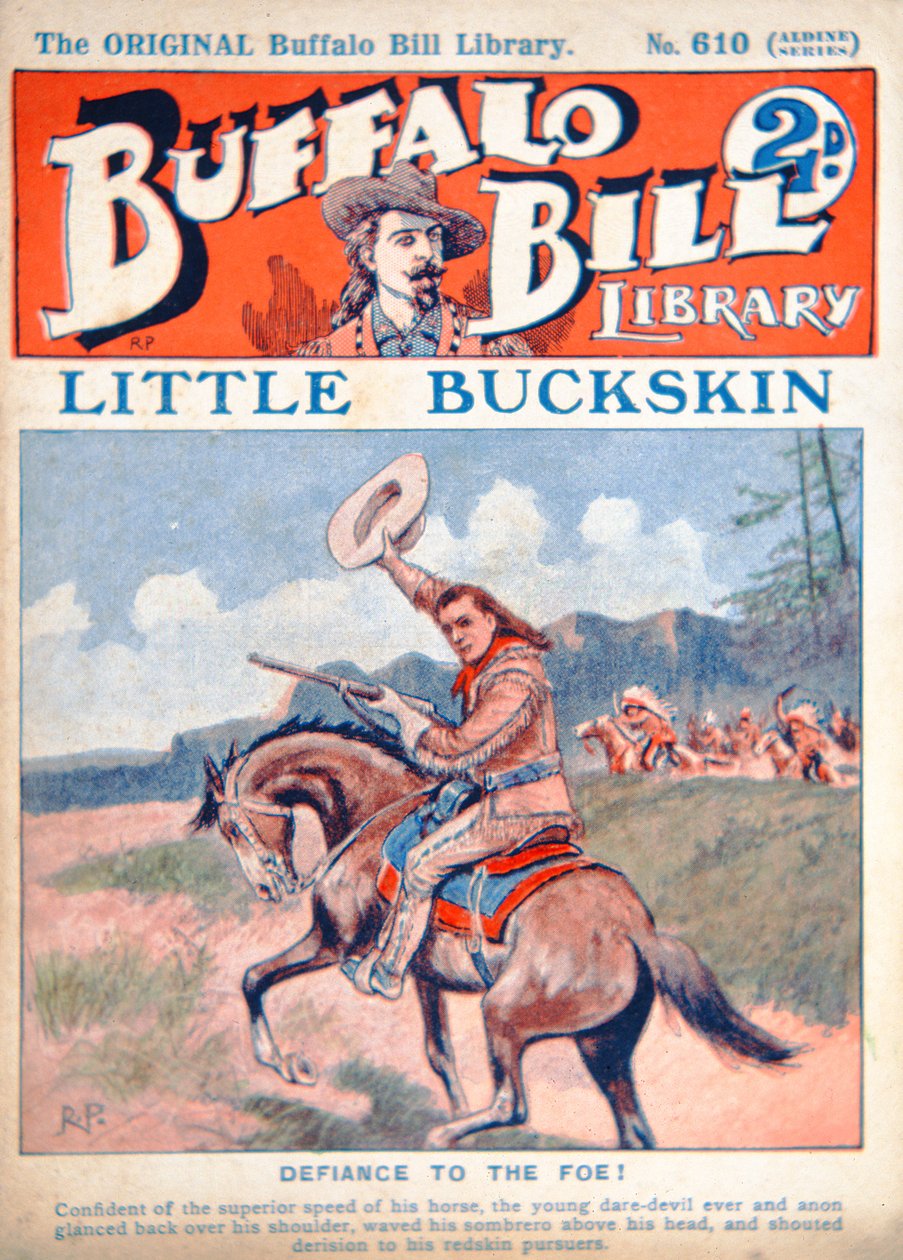 Little Buckskin, omslagsillustration från 
