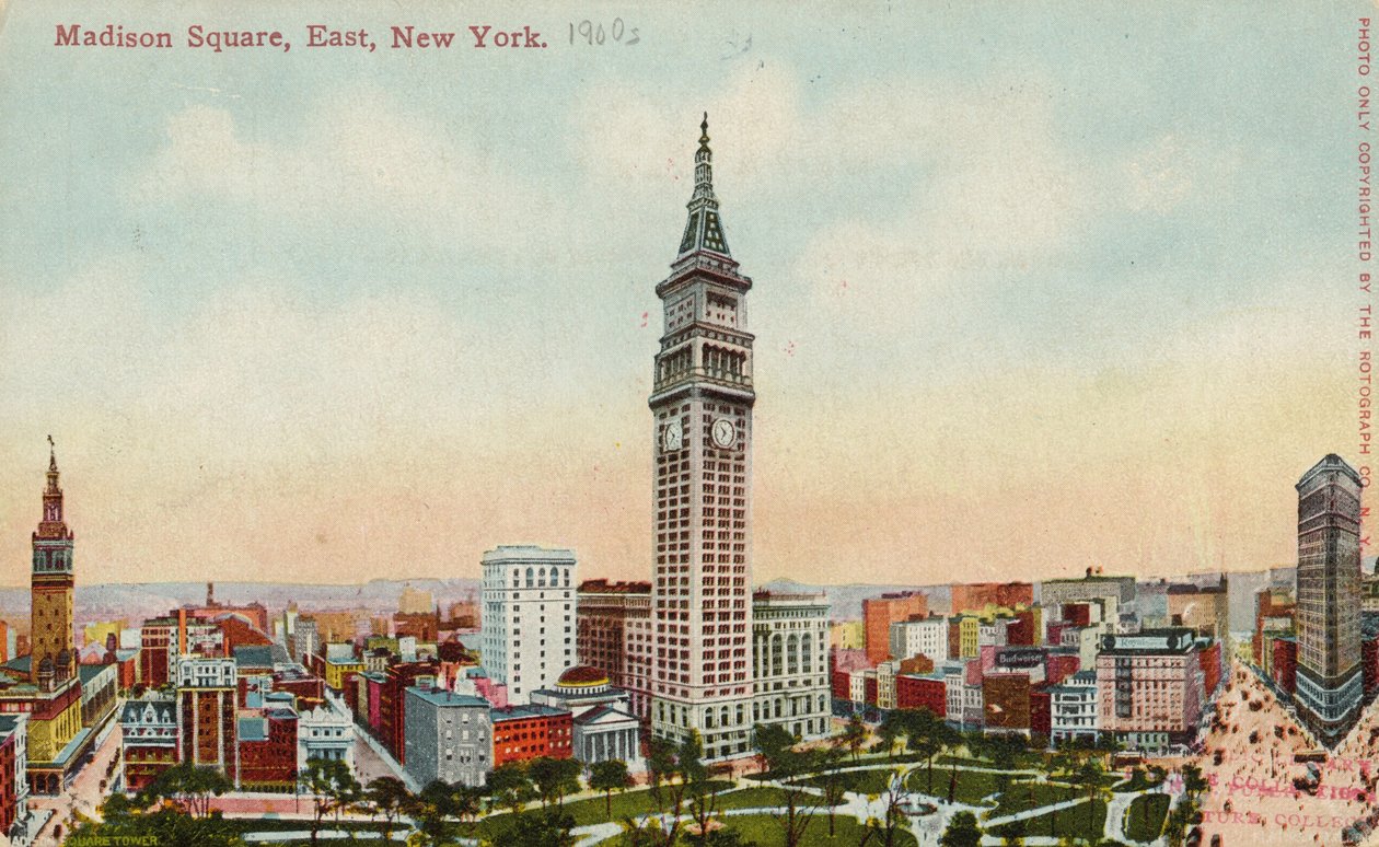 Madison Square, East, New York, 1900-talet av American School