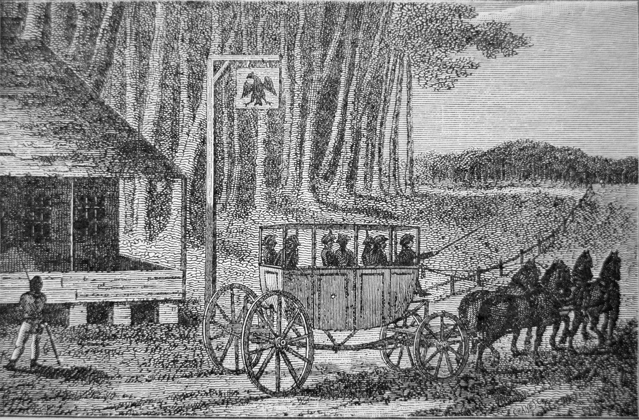 Mail Coach, illustration från 