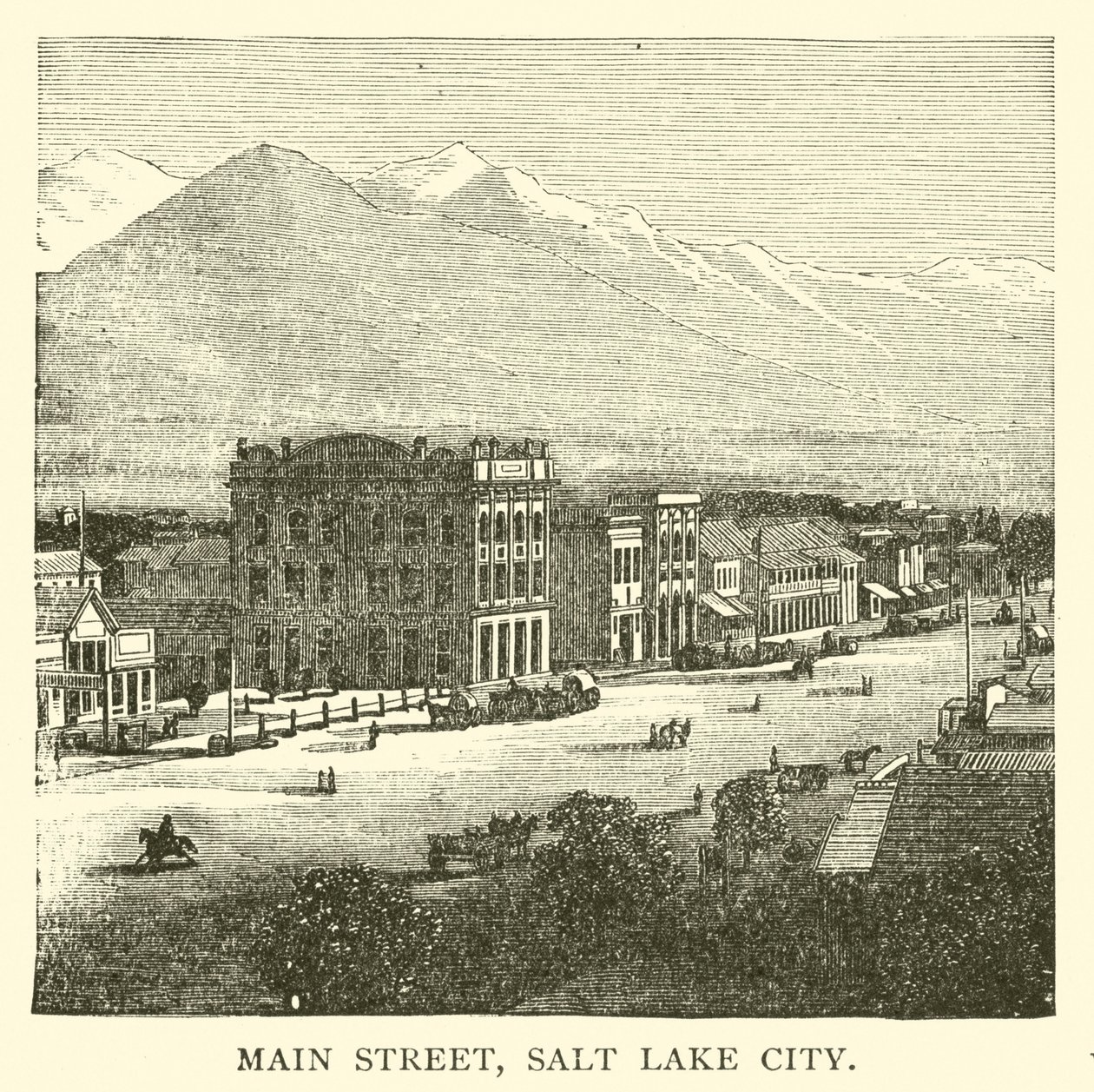 Main Street, Salt Lake City (gravyr) av American School