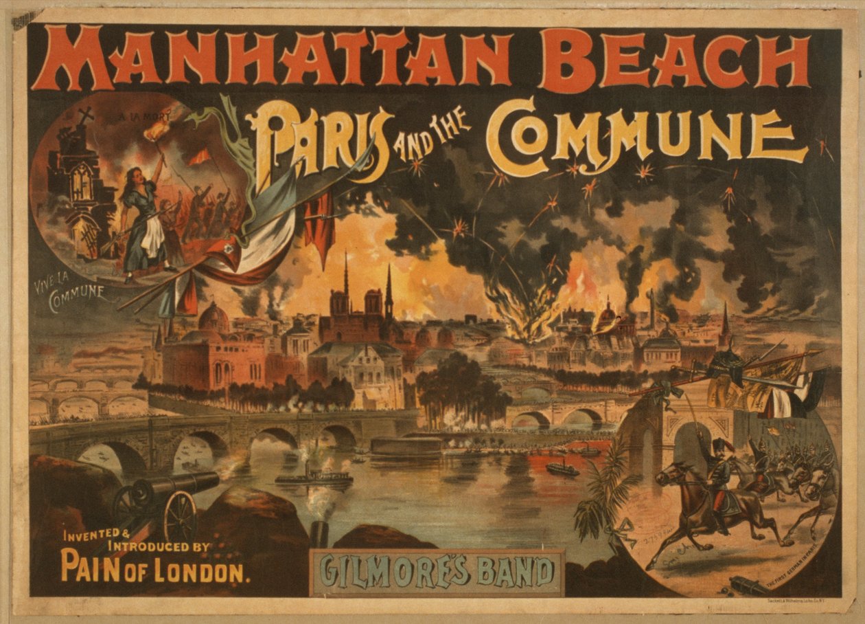 Manhattan Beach: Paris och kommunen, ca 1891 av American School