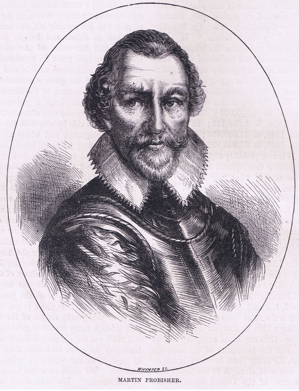 Martin Frobisher, illustration från Cassell