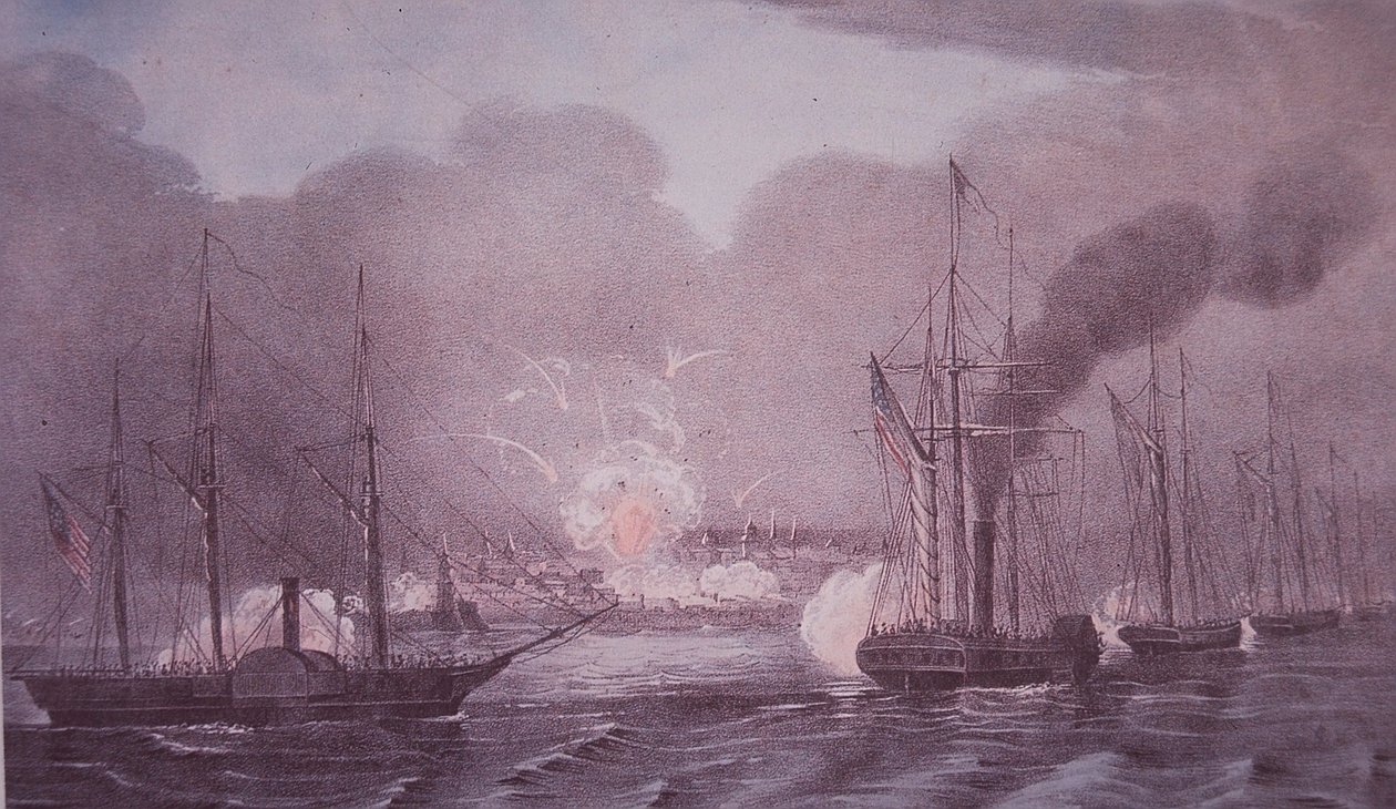 Mexikansk-amerikanska kriget (1846-48), USA:s flotta bombarderade Veracruz av American School