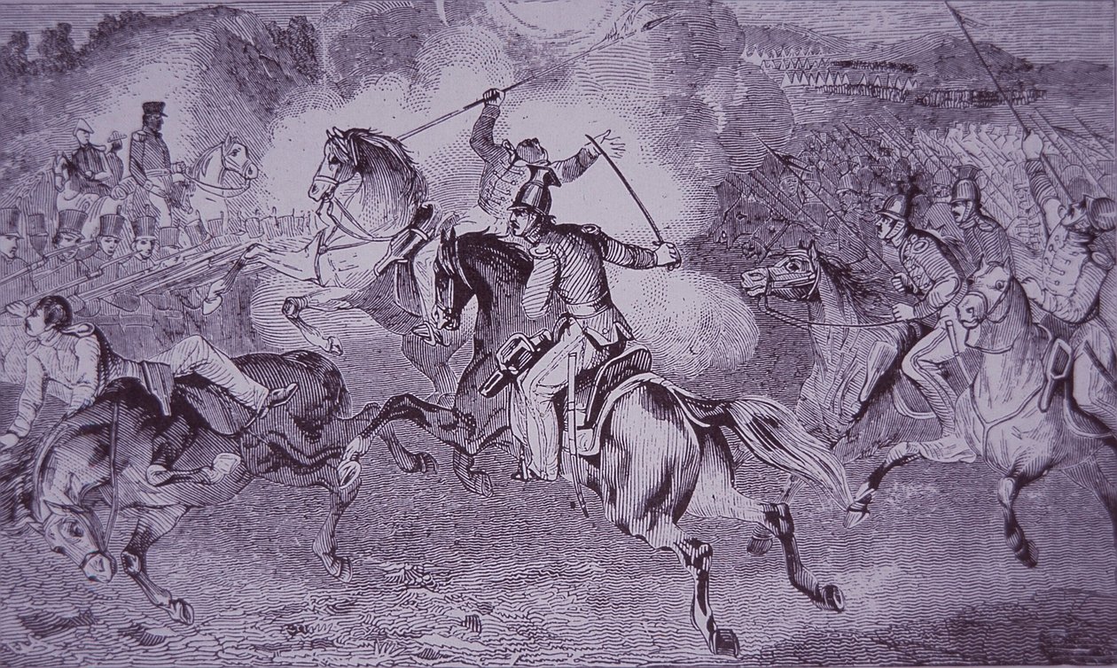 Mexikansk-amerikanska kriget (1846-48), slaget vid Buena Vista av American School