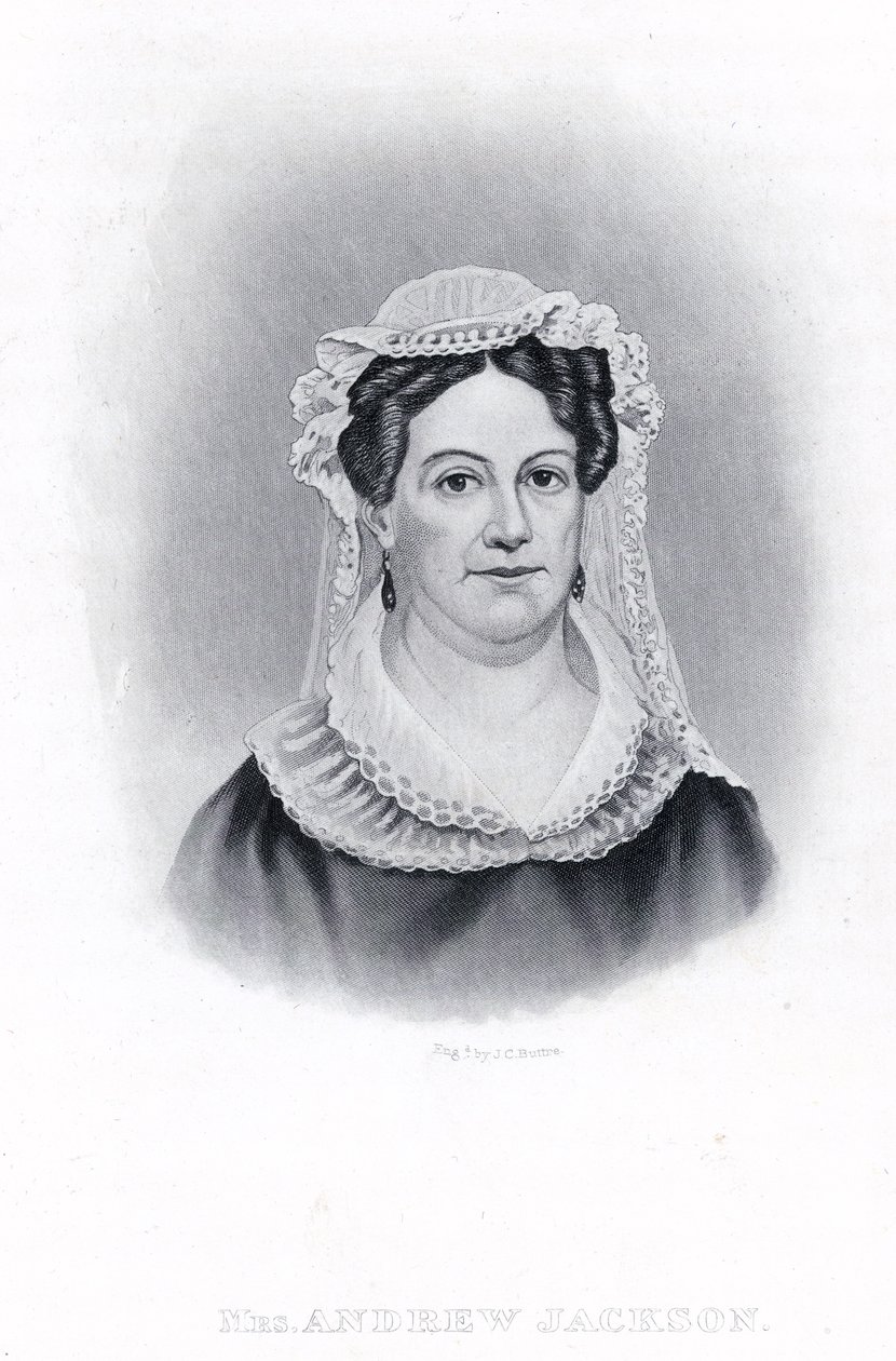 Mrs Andrew Jackson (gravyr) av American School