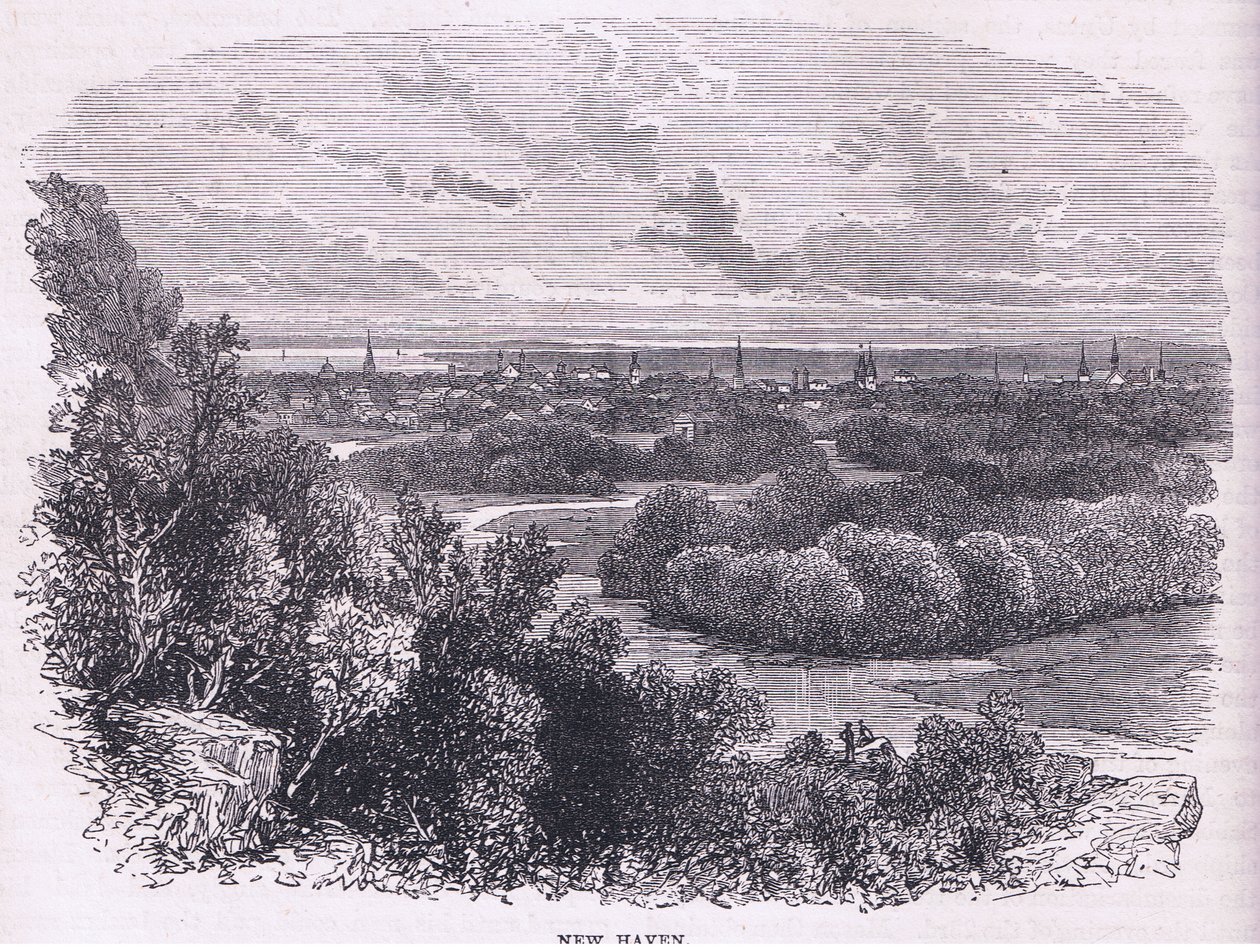New Haven, illustration från Cassell